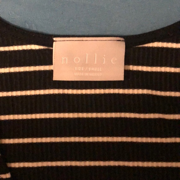 Striped crop top - Picture 2 of 3